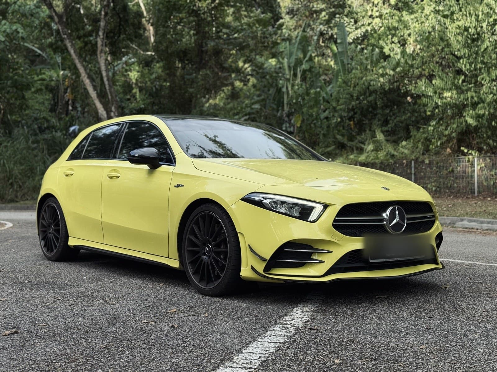 2023 Mercedes-AMG A35 available for door-to-door car rental delivery in Kuala Lumpur