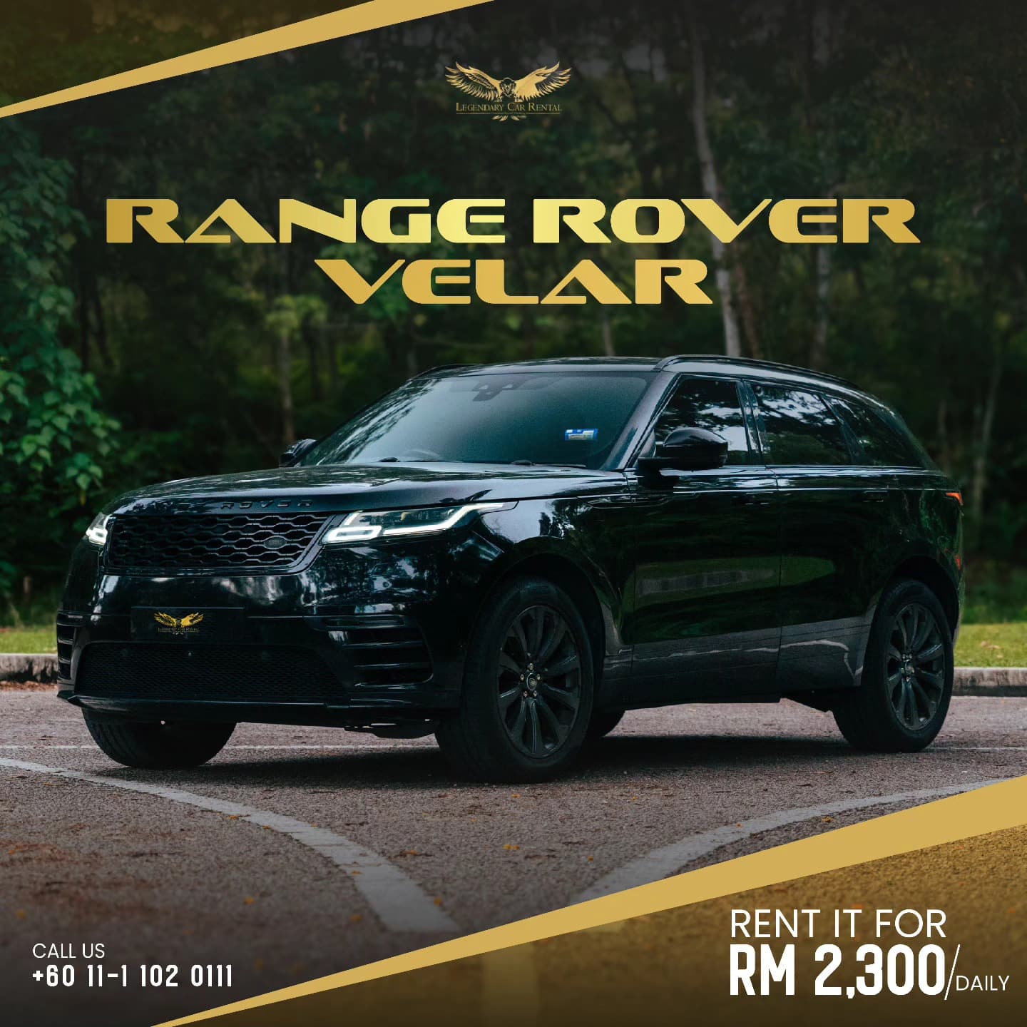 2023 Range Rover Velar available for door-to-door car rental delivery in Kuala Lumpur