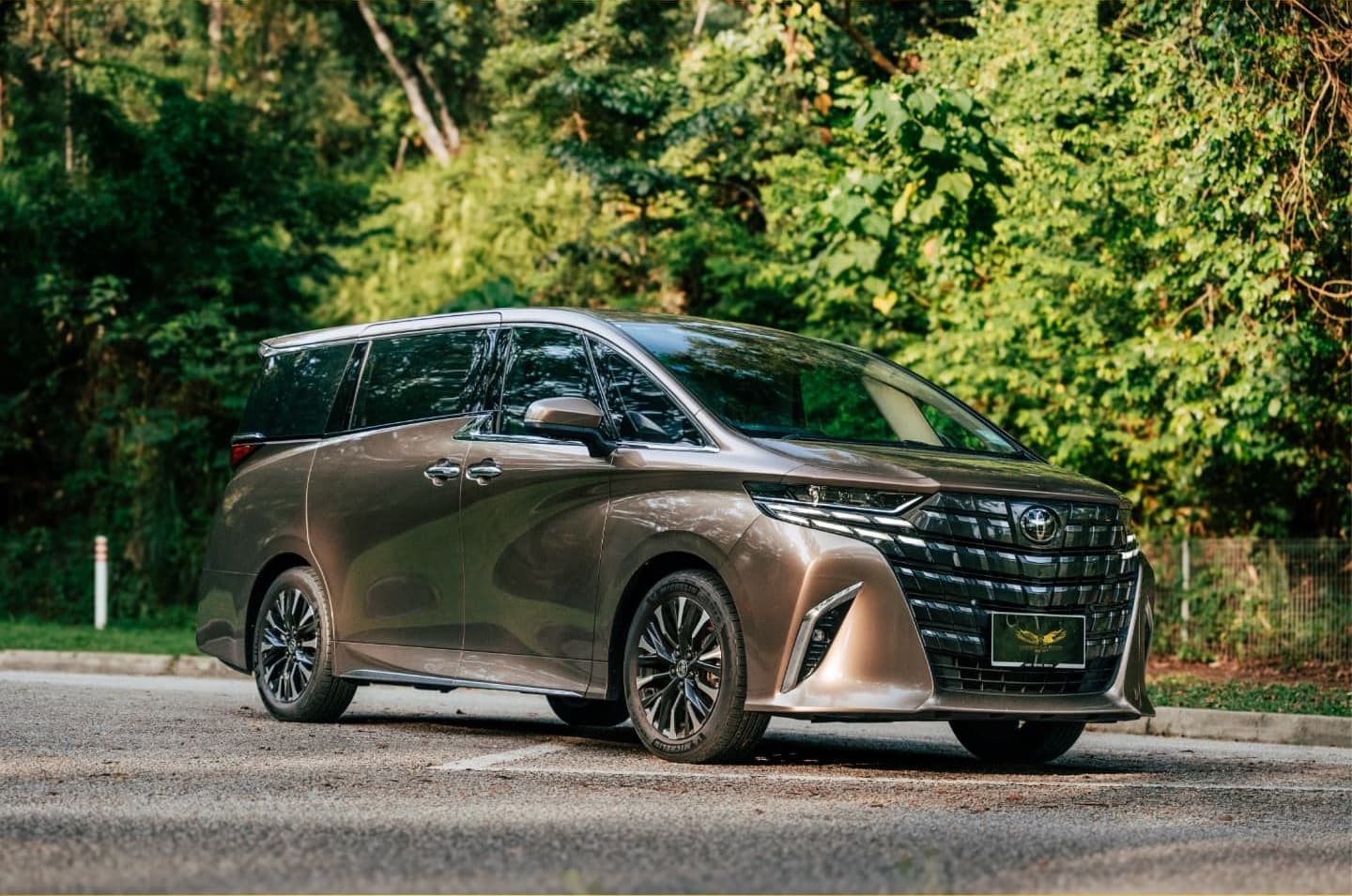 2023 Toyota Alphard Executive Lounge available for door-to-door car rental delivery in Kuala Lumpur