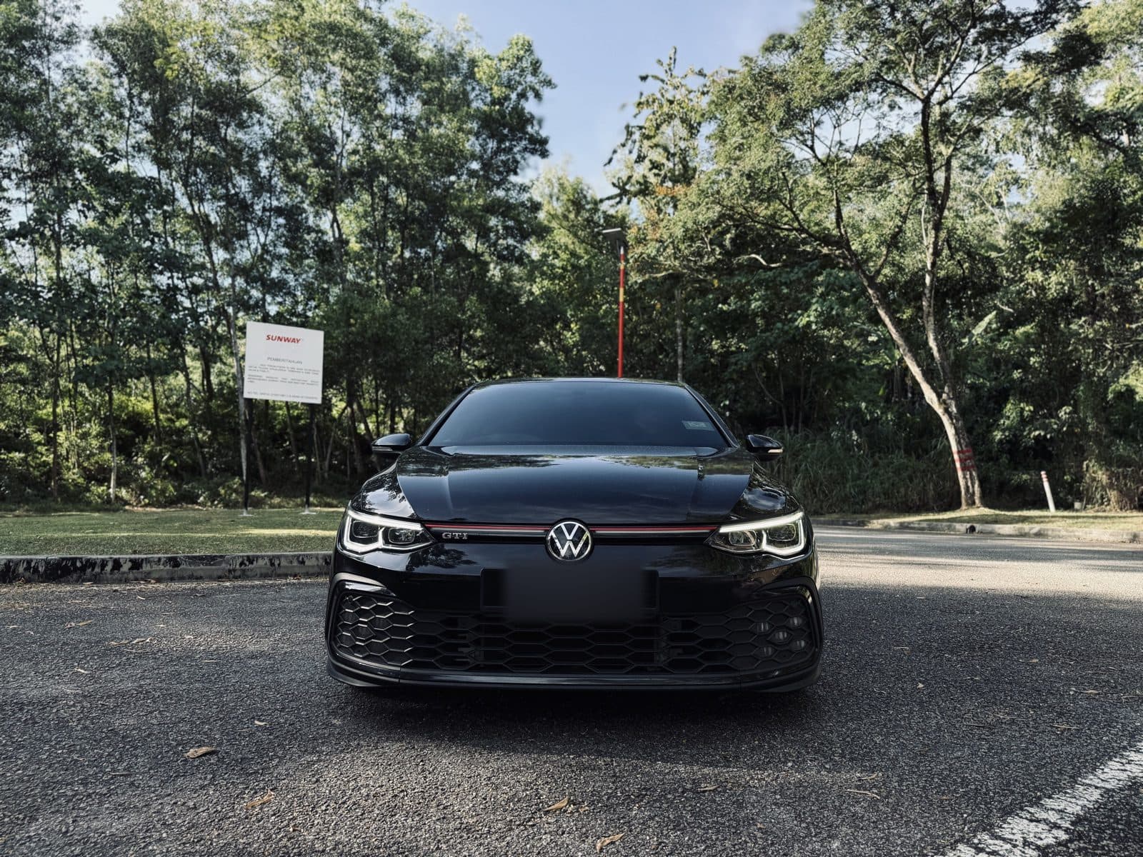 2023 Volkswagen Golf GTI available for door-to-door car rental delivery in Kuala Lumpur